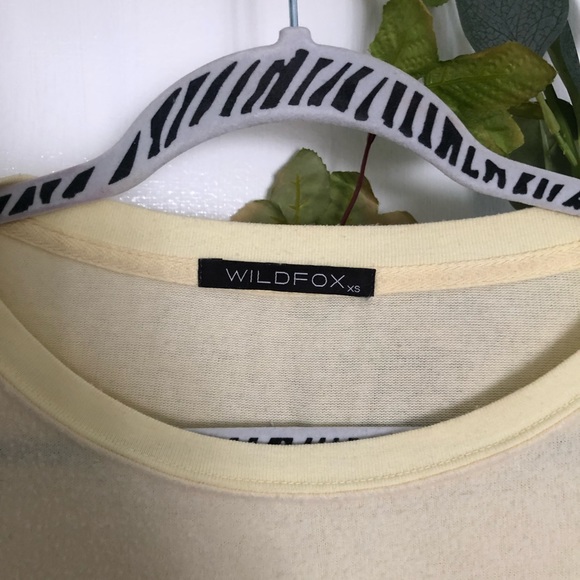 Wildfox More Sun Please baggy beach jumper XS - Picture 3 of 3